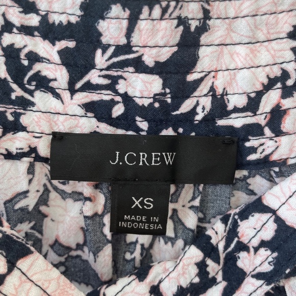 Jcrew Blockprint Ruffled Tank - Picture 3 of 4